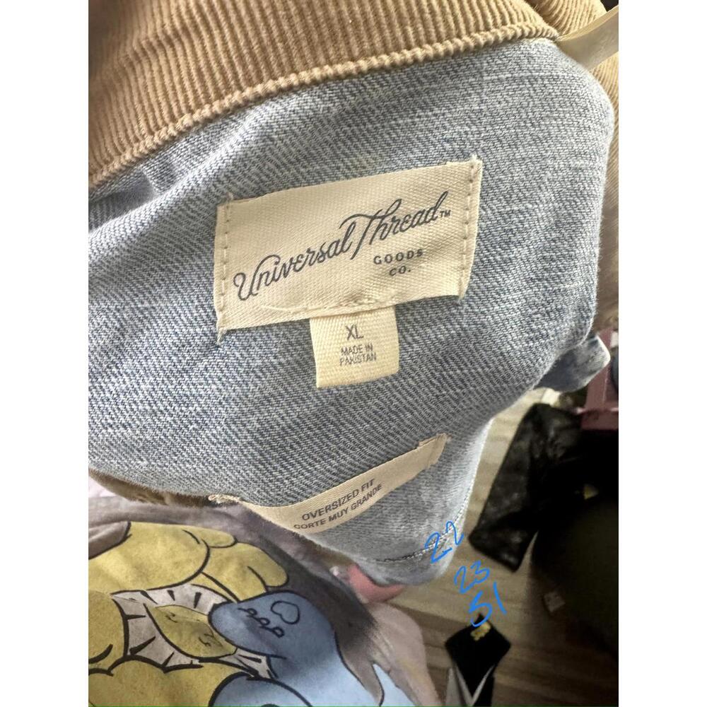 Two Face Threads Changeable Patch Denim Jacket Ut… - image 4